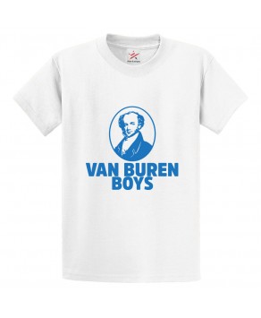 Van Buren Boys Classic Unisex Kids and Adults T-Shirt for Sitcom